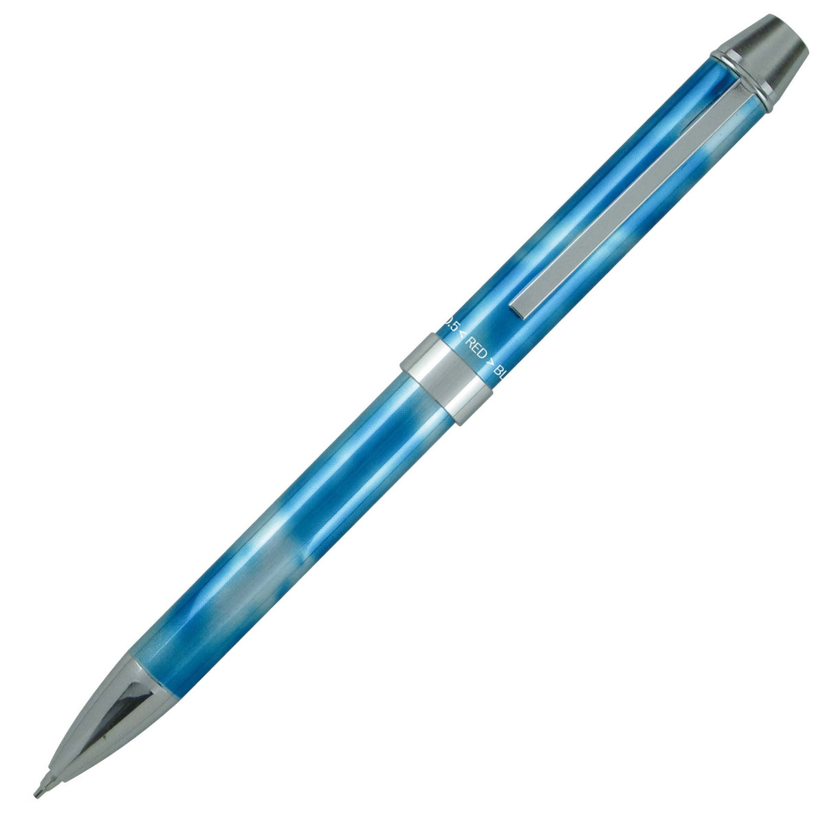 Sailor 16-0159-240 Fountain Pen, Multi-Functional Pen, 2 Colors, Sharp Metallic Spot, Blue