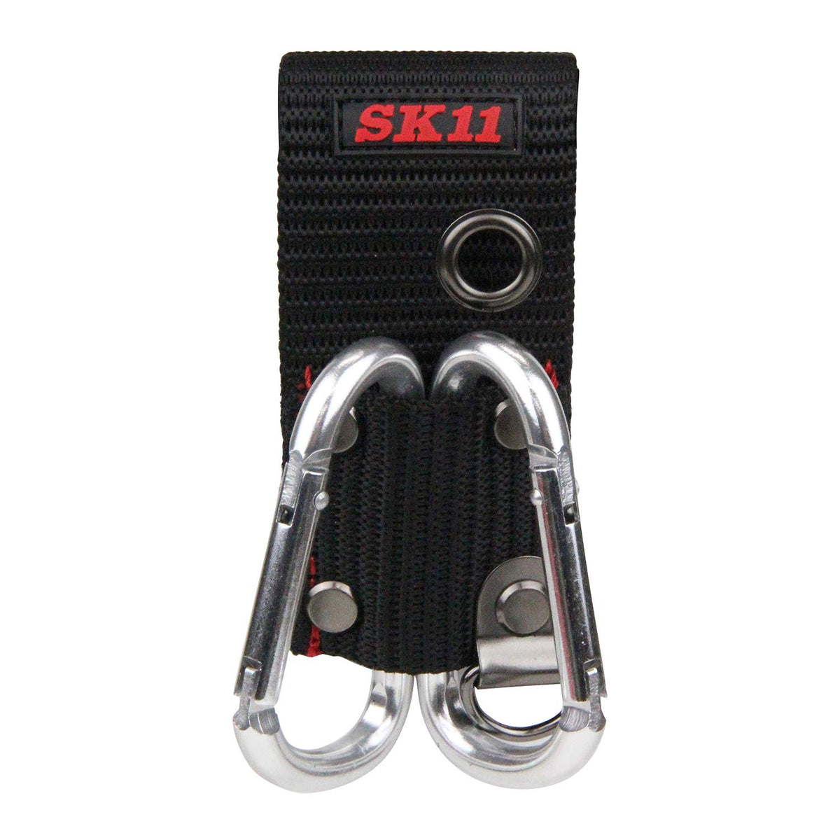 SK11 Tool Holder, Carabiner, Double, STH2-3, Removable Belt Threader