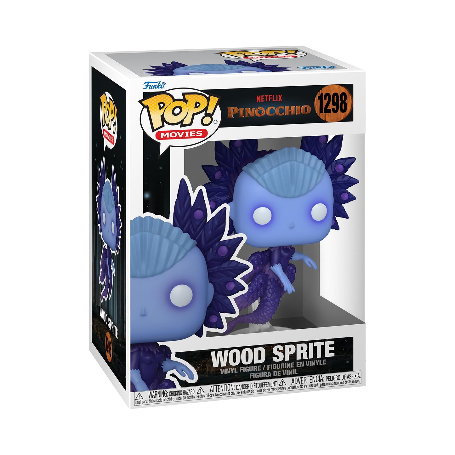 Funko Pop Movies: Netflix Pinocchio - Wood Spirit Sprite - Collectable Vinyl Figure - Gift Idea - Official Merchandise - Toys for Kids & Adults - Cartoon/Animation Fans