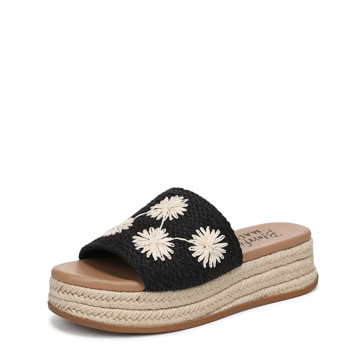 Blowfish Malibu Women's Marshlo Sun Espadrille Wedge Sandal Black 8.5 M