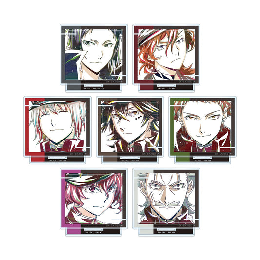 Bungo Stray Dogs Trading ANI Art Vol. 4 Acrylic Stand Ver. B, Box of 7