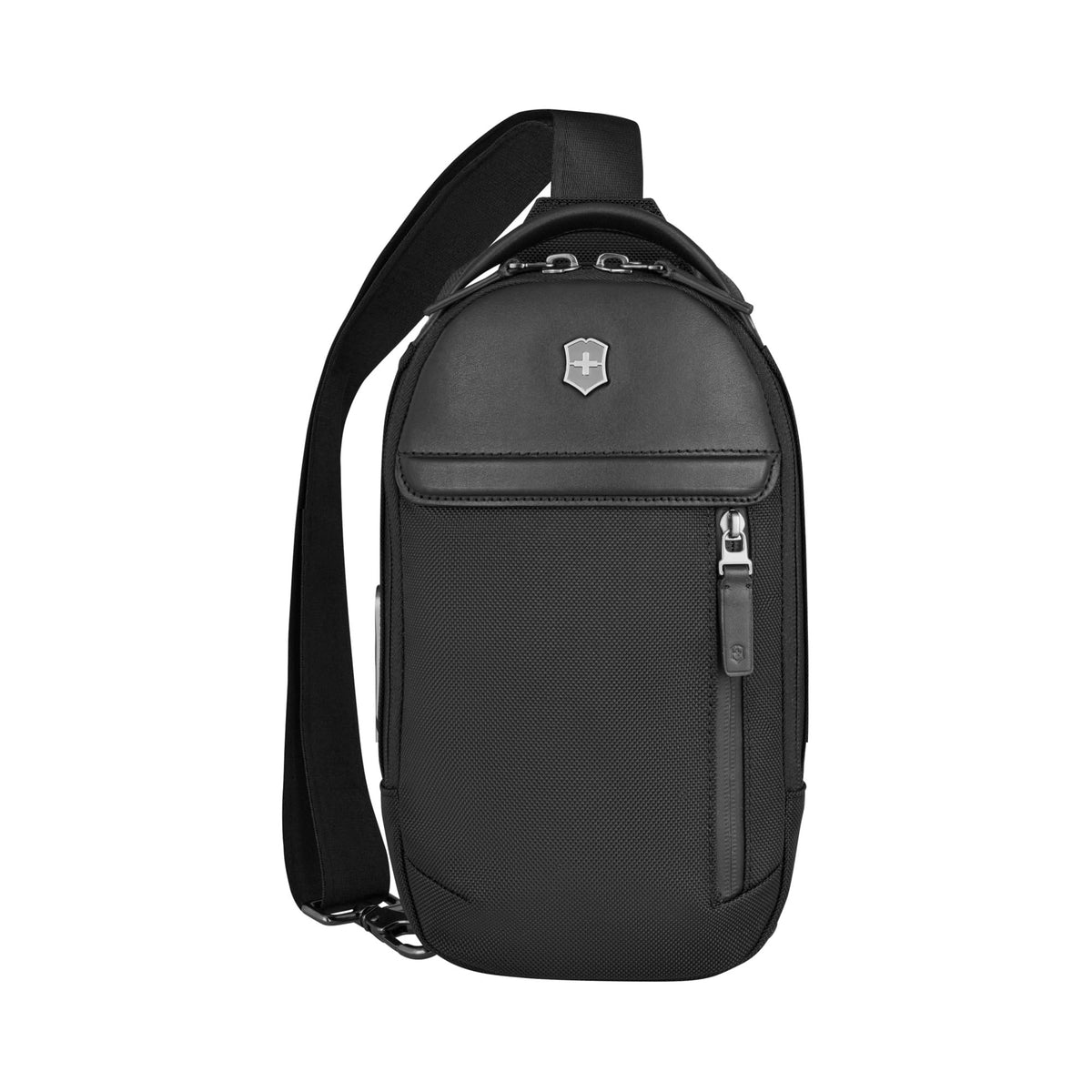 Victorinox Swiss Designed Sling Bag, Architecture Urban 2, Bag for Men & Women, Black, 4 litres, 653350, Black, S, Business