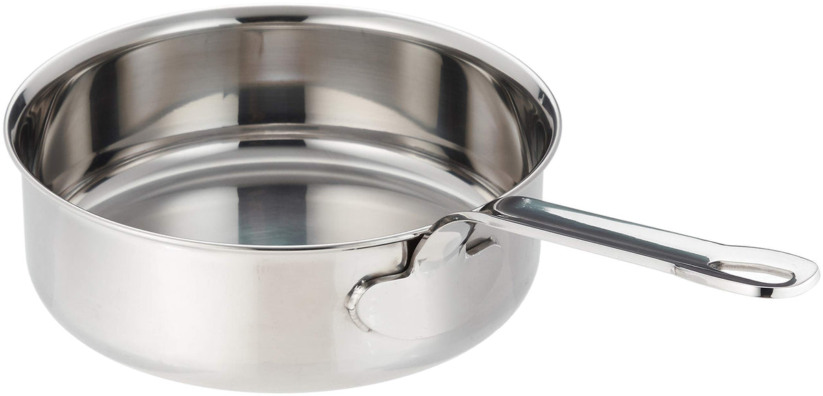 遠藤商事(Endo Shoji) Endoshoji ASTF921 Professional Power Denge, Saute Pan, 8.3 inches (21 cm), Induction Compatible, Stainless Steel, Made in Japan