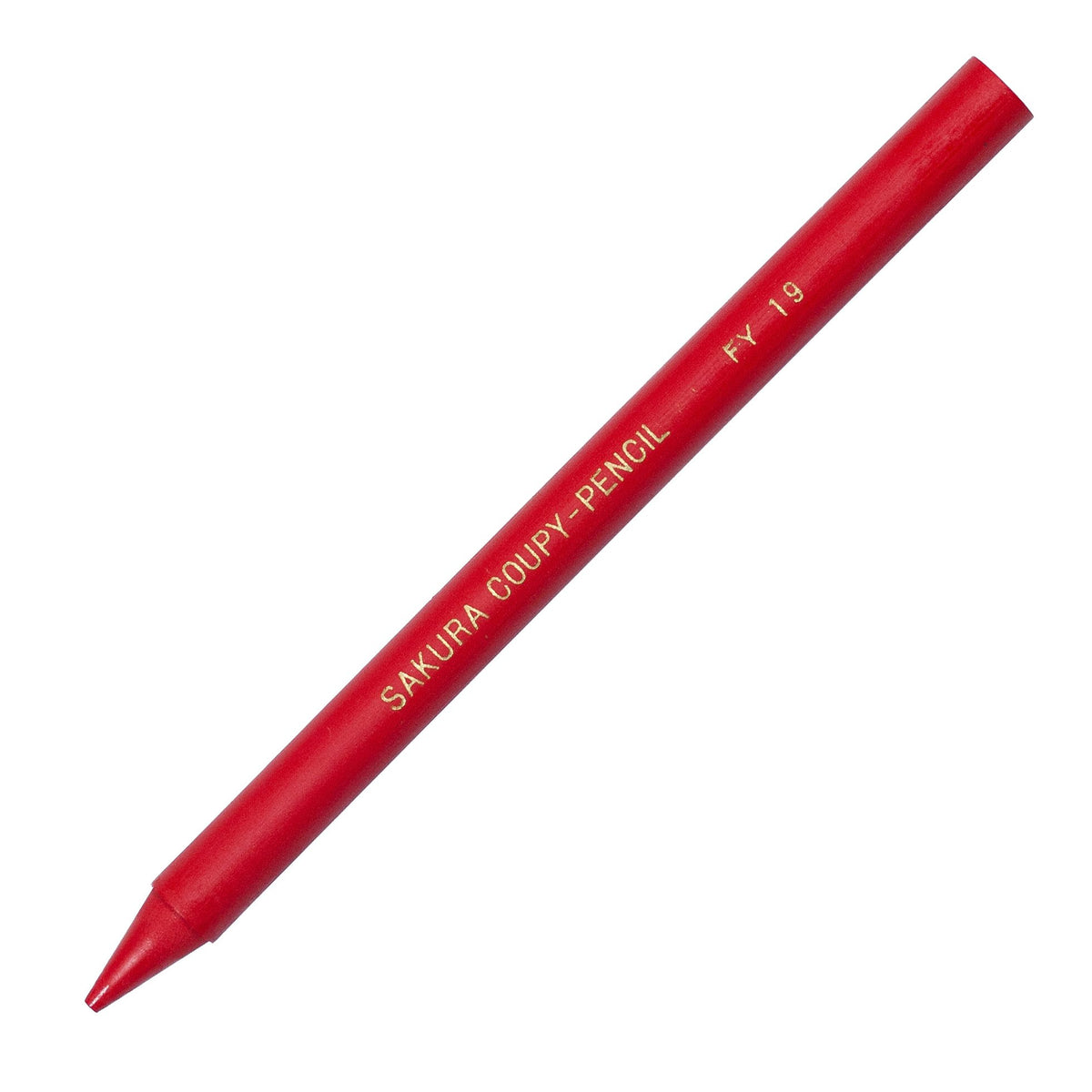 Sakura Crepas Colored Pencils, Coupy, Aka, 10 Pieces, JFY Rose #19-10P