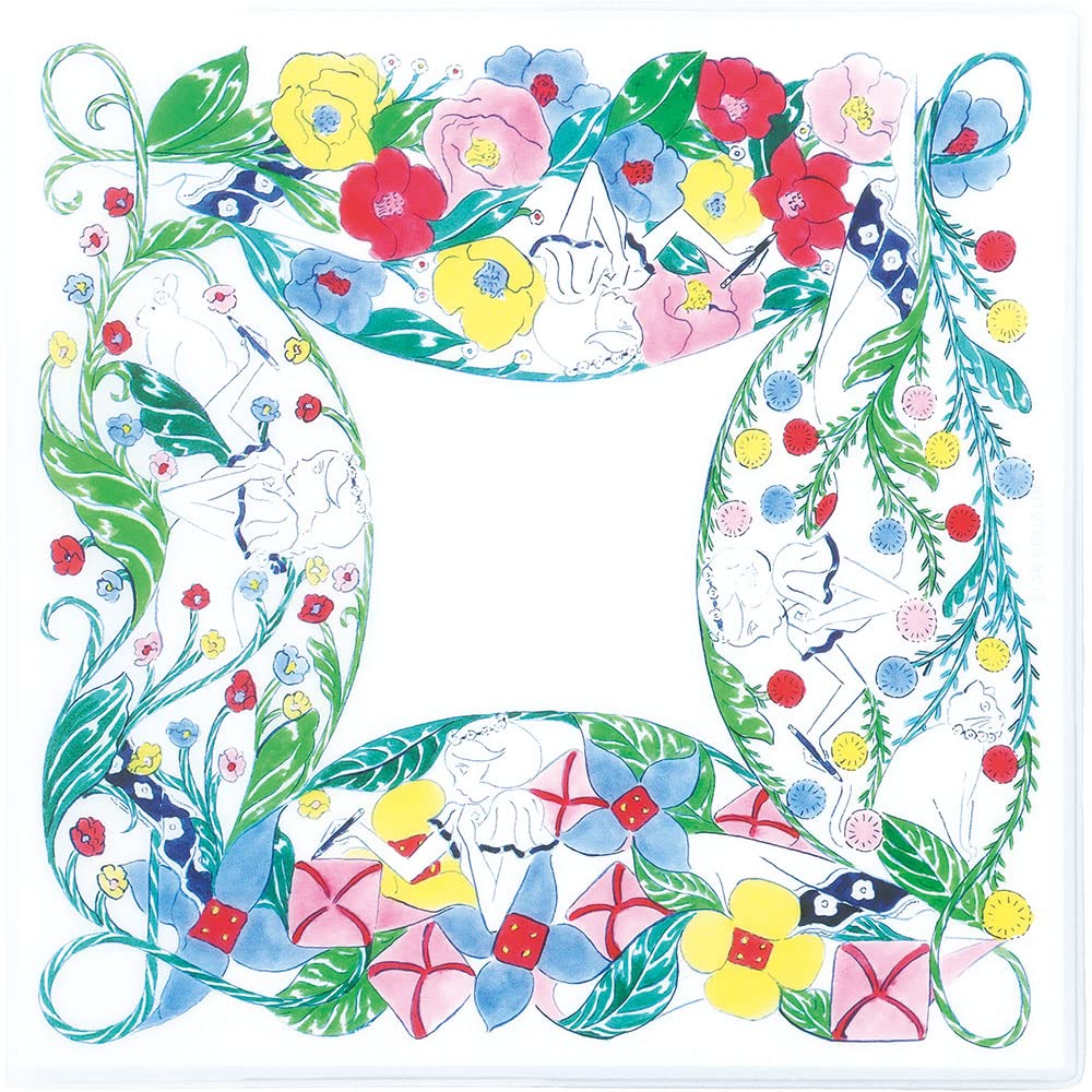 KINGJIM HN-S07 Notebook, Startoki Notebook, Square Size, My Garden