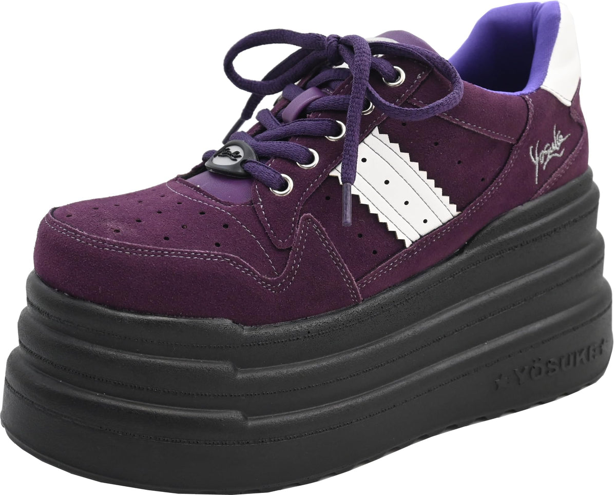 YOSUKE(ヨースケ) Women's 2710023 Platform, purple, 23.5 cm