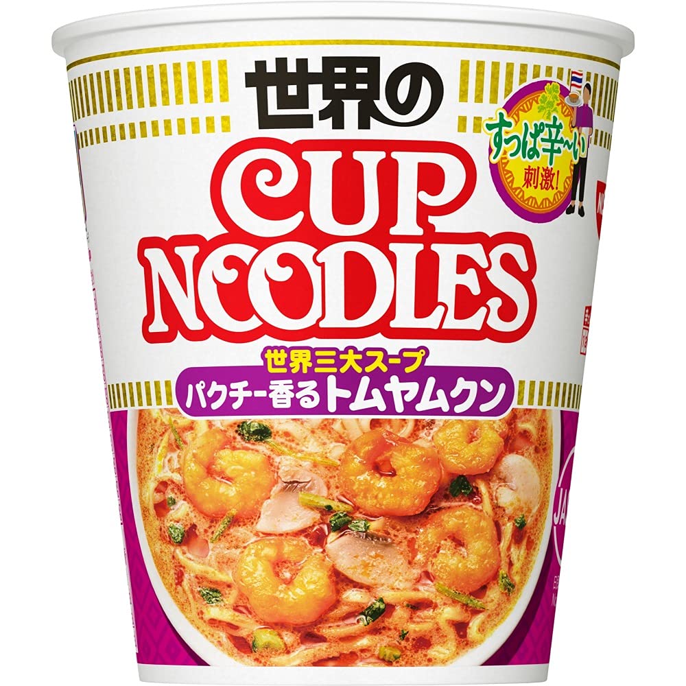 Nissin Cup Noodle Tom Yum Goong 75gX12 pieces