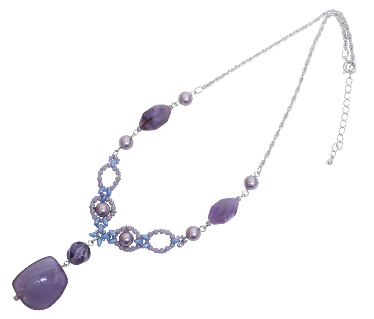 MIYUKI BFK-528 Bead Kit, Colore Necklace Kit, Colana Lavanda