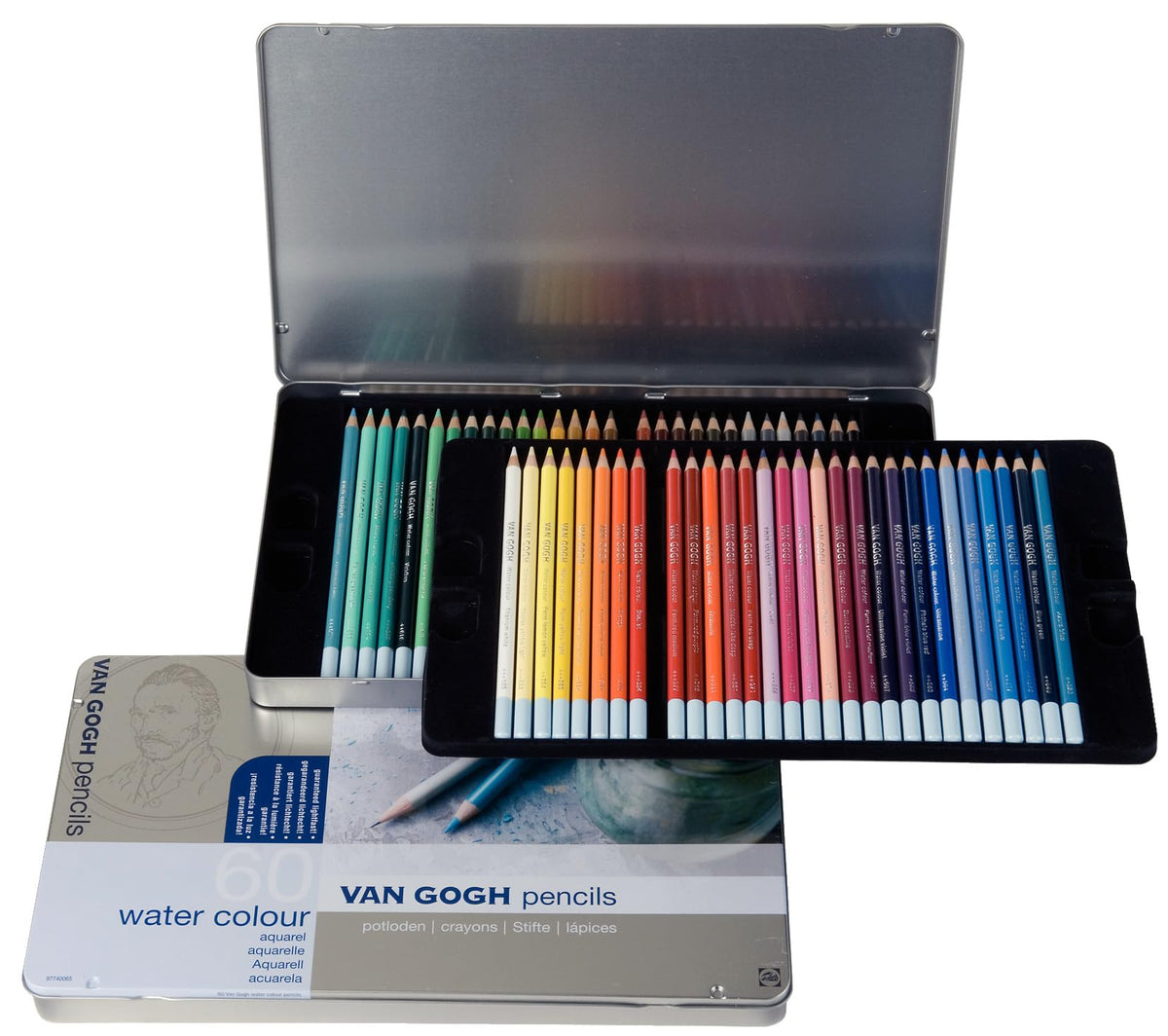 VAN GOGH Pencil 60 colored pencil Metal Case