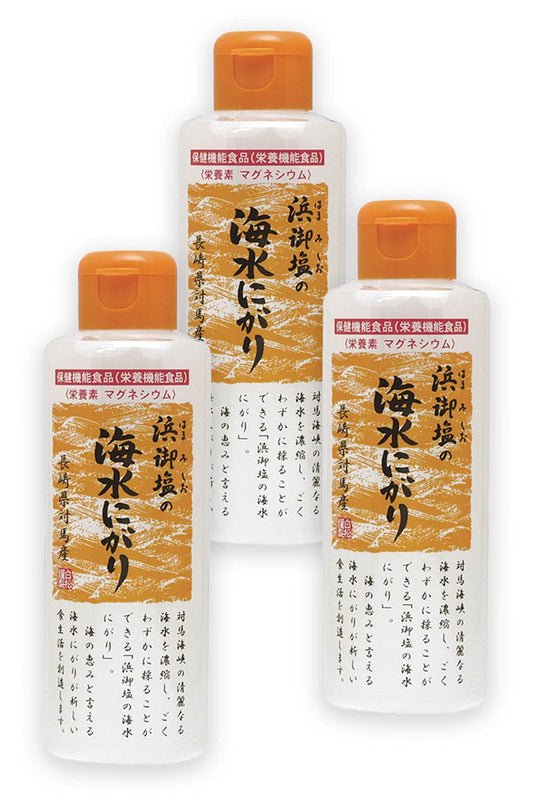 浜御塩の海水にがり170ml×3個 JAN:4512039000228