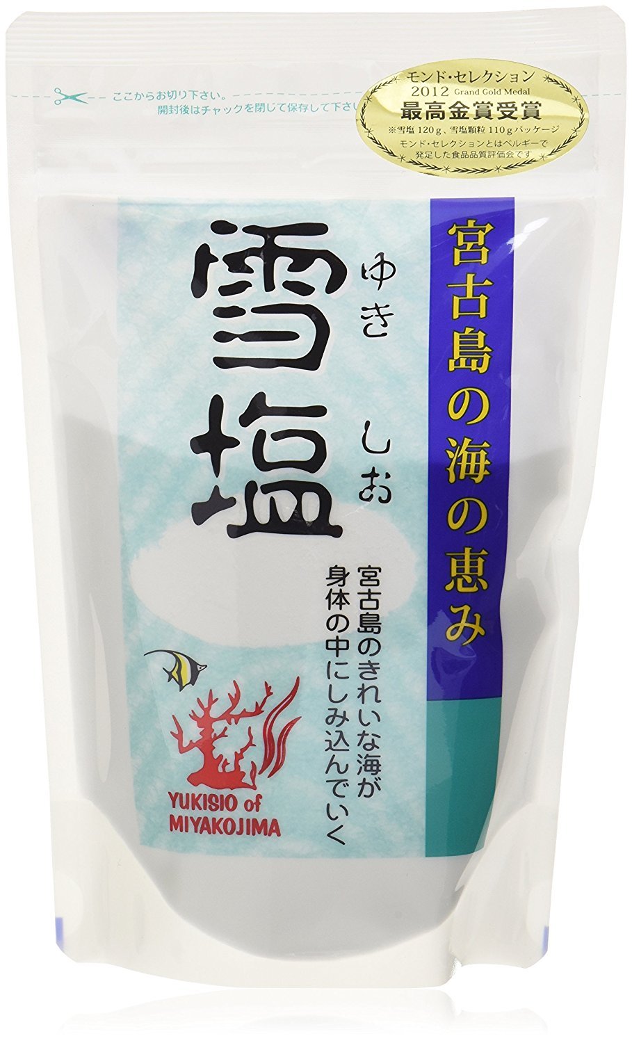 [Miyako natural salt] Yukishio 120g