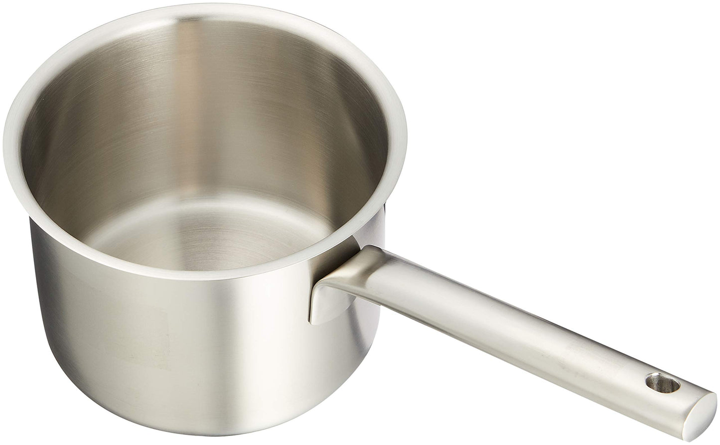 Endoshoji AKTD101 Murano Induction, Deep Pot with One Hand, 6.3 inches (16 cm) (No Lid), Induction Compatible, 18-8 Stainless Steel