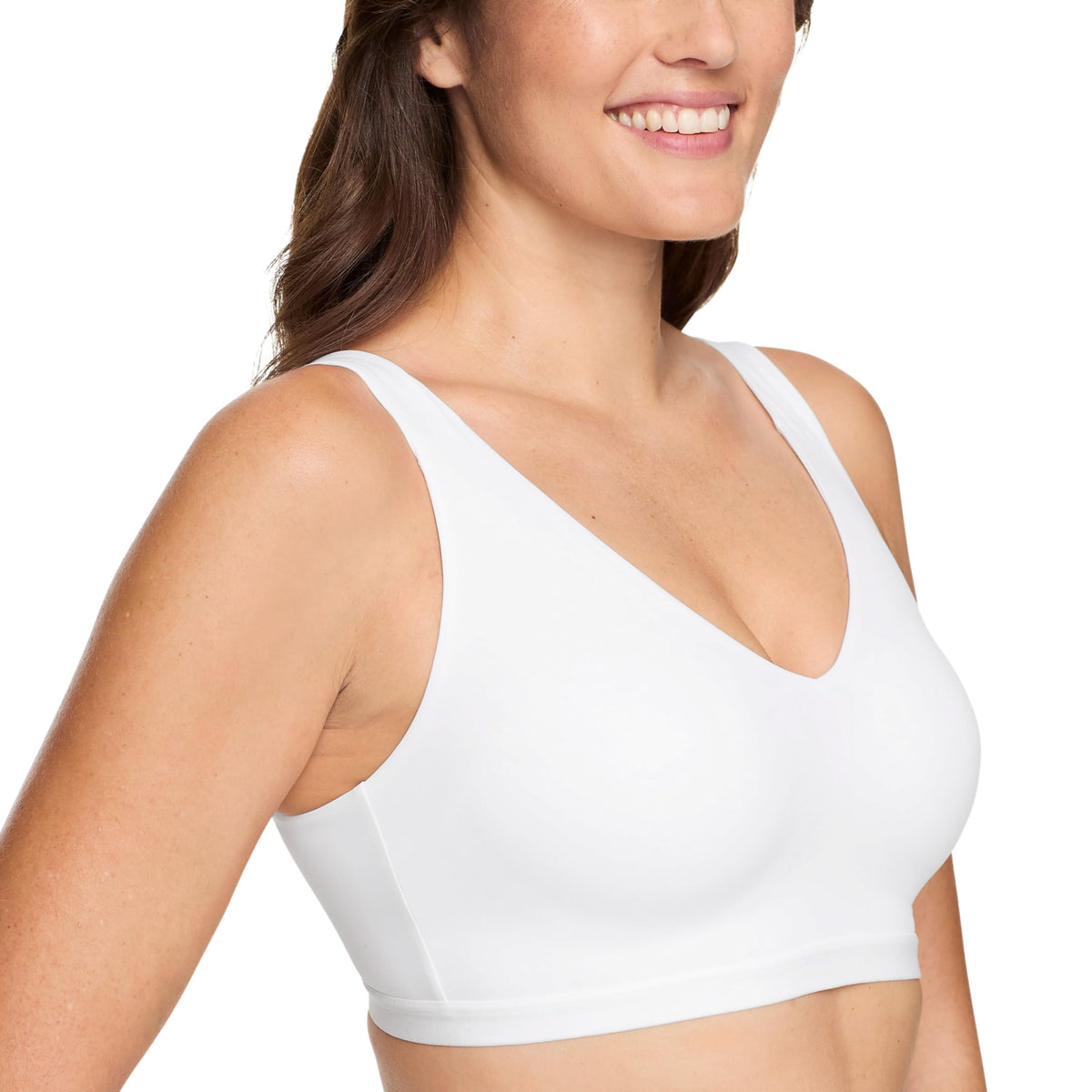 Warner's womens Cloud 9 Wire-free Contour T Shirt Bra, White, 3X US