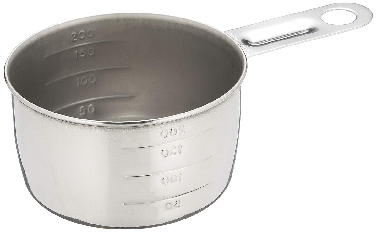 18-8 Stainless Steel Measuring Cup, 7.8 fl oz (200 ml)