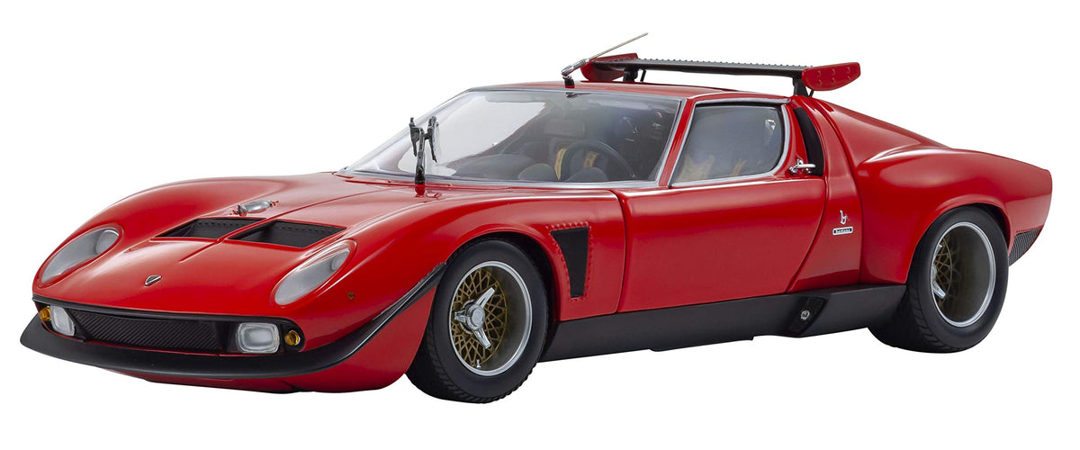 Kyosho Miura SVR Red and Black 1/18 Diecast Model Car 08319 R