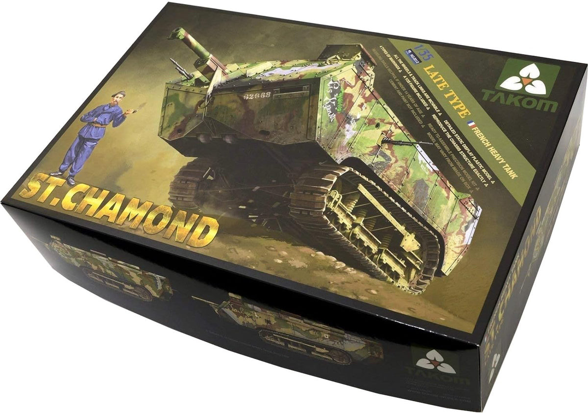 Takom FHT ST Chamond Late Type Model Kit (1/35 Scale)