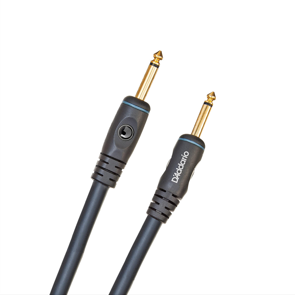 D'Addario Custom Series Speaker Cable - Shielded for Noise Reduction - Gold Plated - 1/4 Inch Male to 1/4 Inch Male - 10 Feet/3.05 Meters - Straight Ends - 1 Pack