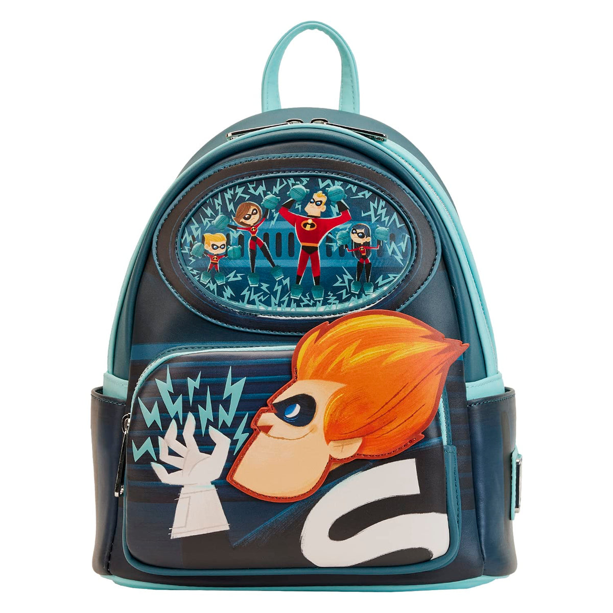 Loungefly Disney Pixar Moments Incredibles Syndrome Mini Backpacks