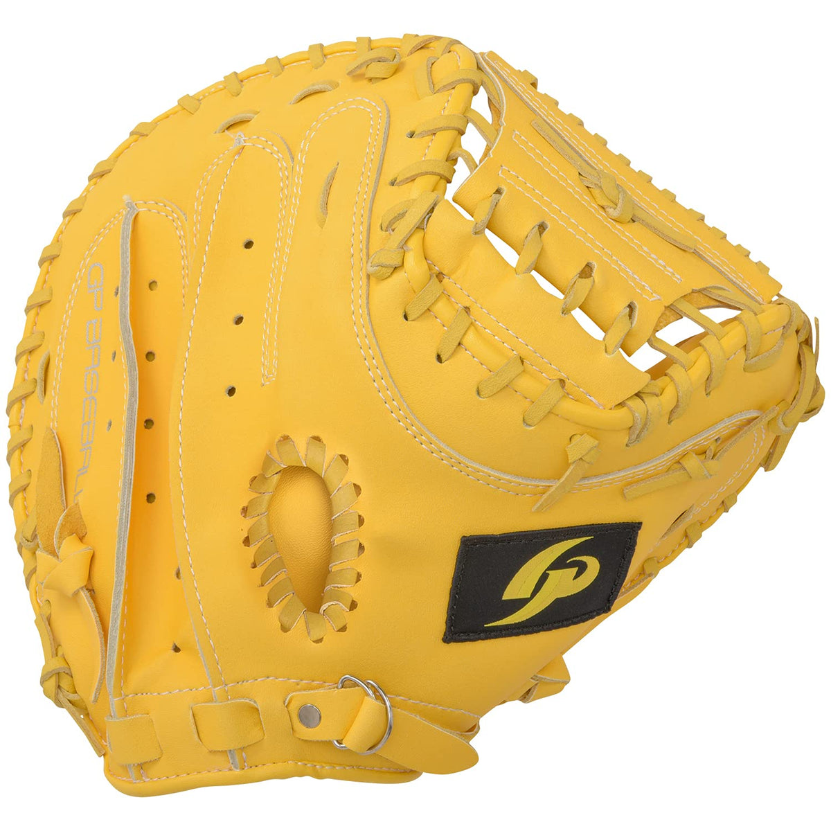 GP Baseball Catcher Mitt, for General Soft Type, Large, Brown Y