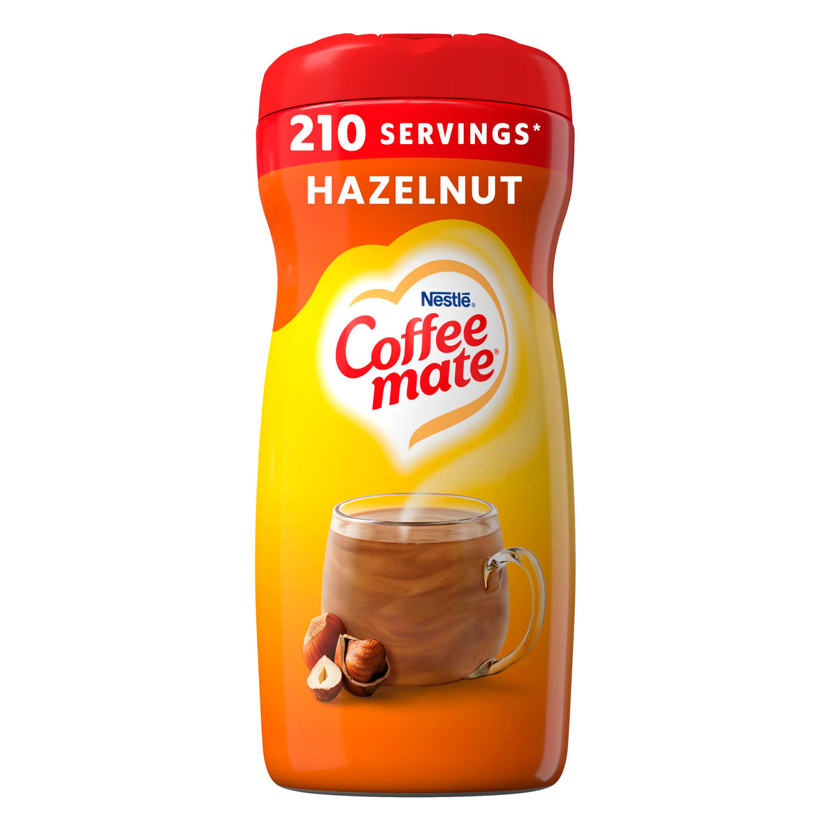 Coffee-mate Hazelnut Powdered Coffee Creamer, 15-Ounce Packages (Pack of 6)