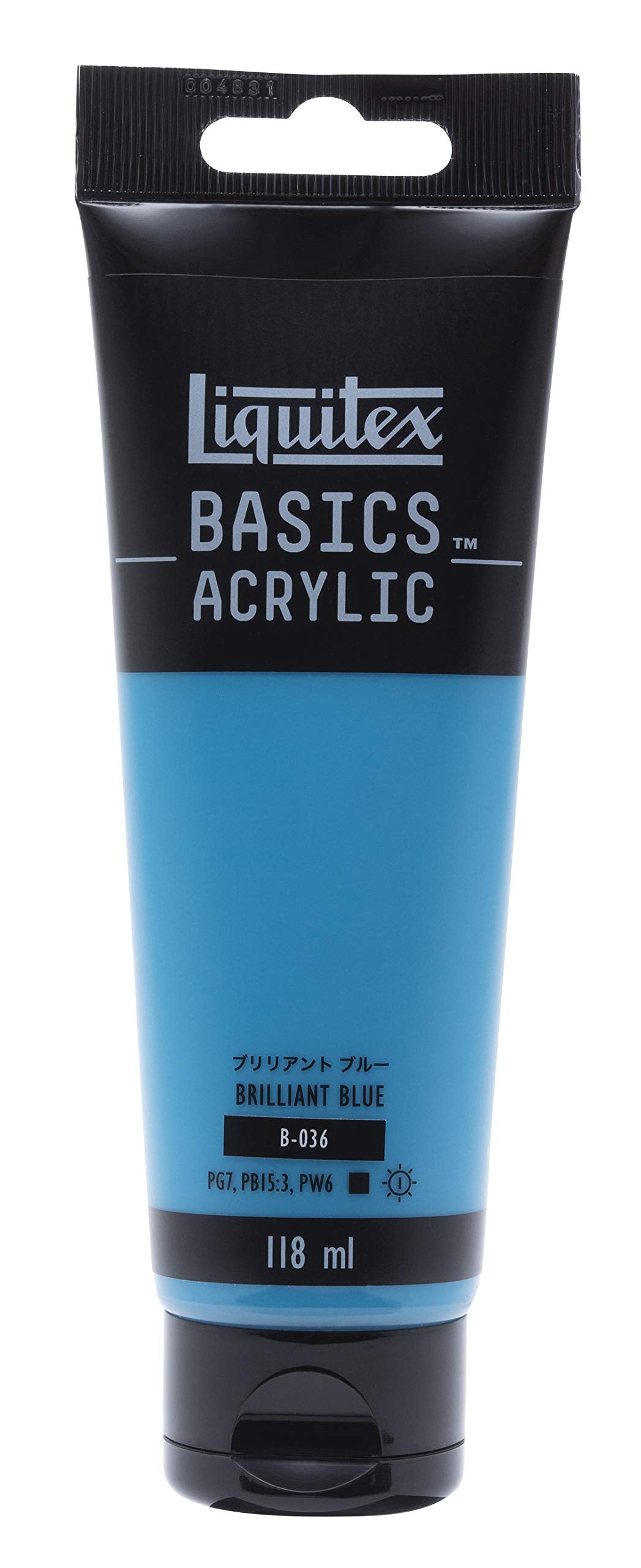 LIQUITEX Acrylic Paint Basics B-214, Iridescent Graphite, 4.0 fl oz (118 ml)