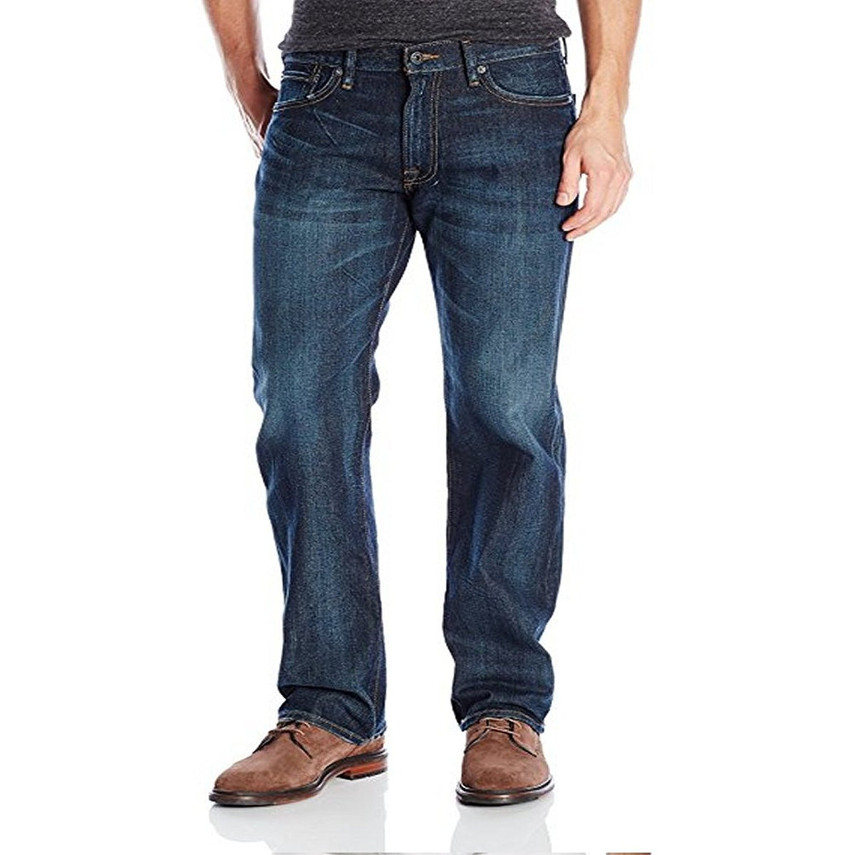 Lucky Brand Men's Big & Tall 181 Relaxed Straight Jean, Aliso Viejo, 52W X 32L