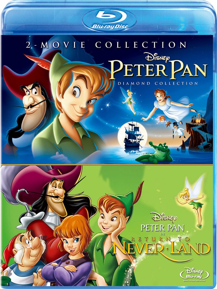 Disney - Peter Pan & Peter Pan Ii 2-Movie Collection (2BDS) [Japan BD] VWBS-1423