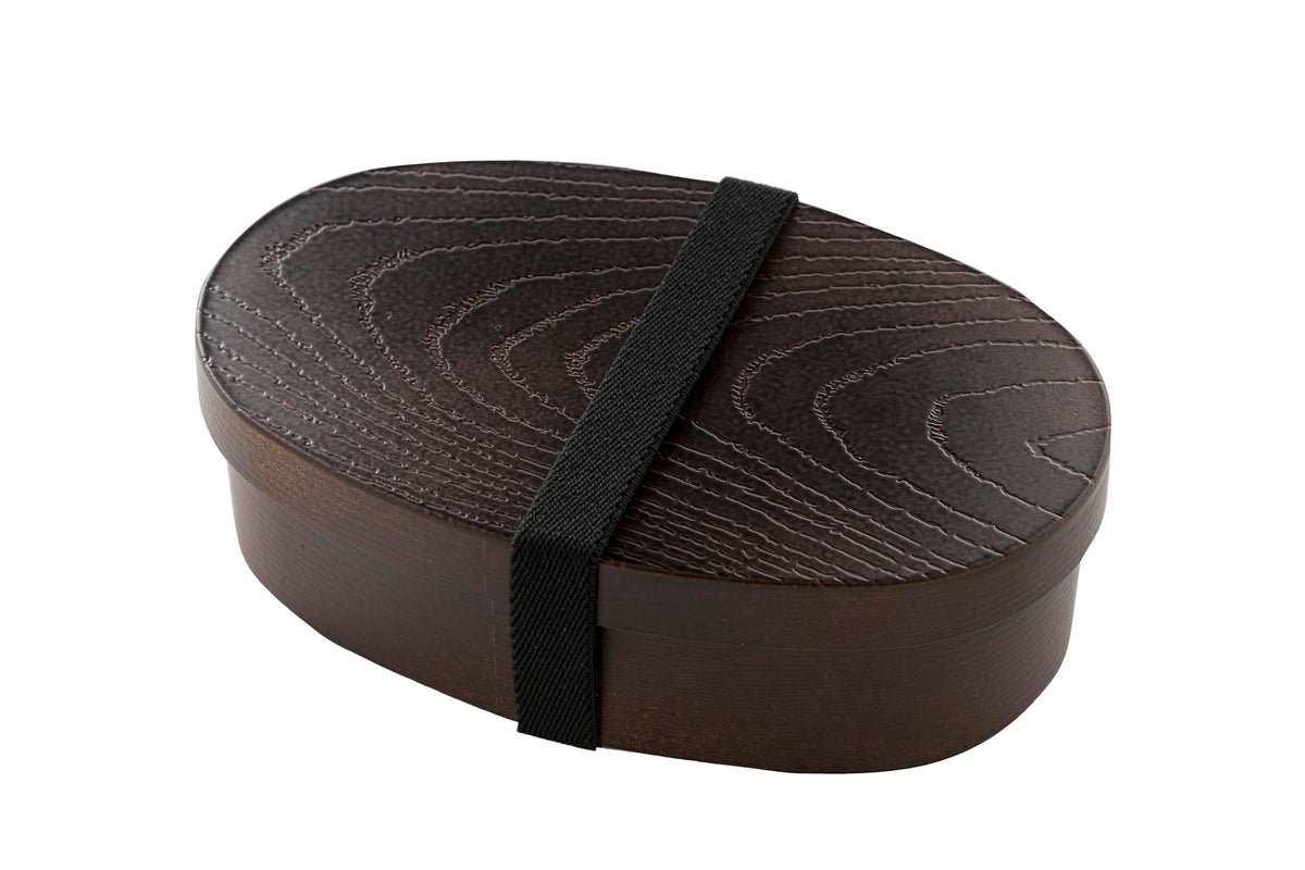 カノー(Kano) Cano [Magewappa Style Oval Bento Box, Mocha Brown, 72760] Microwave OK, Dishwasher Safe, Made in Japan, Includes Band, Wappa Bento Box, Magewappa, Wappa, Wappa, Lunch Box