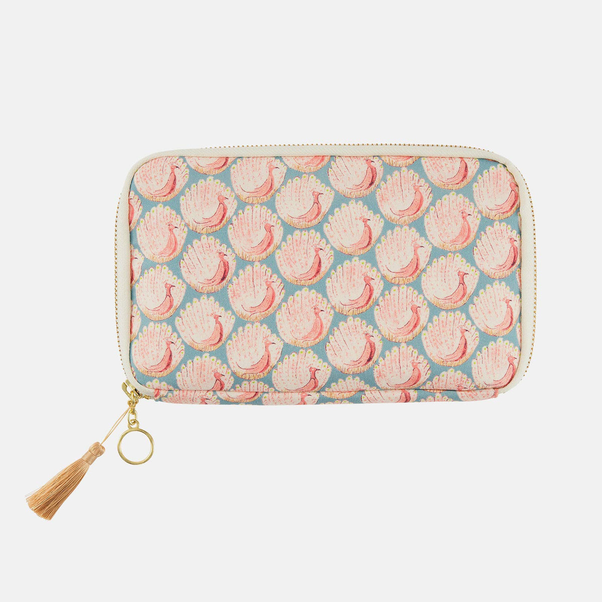 ほぼ日 Hobonich Drawer Pouch Ane (Liberty: Peacocks of Grantham Hall)