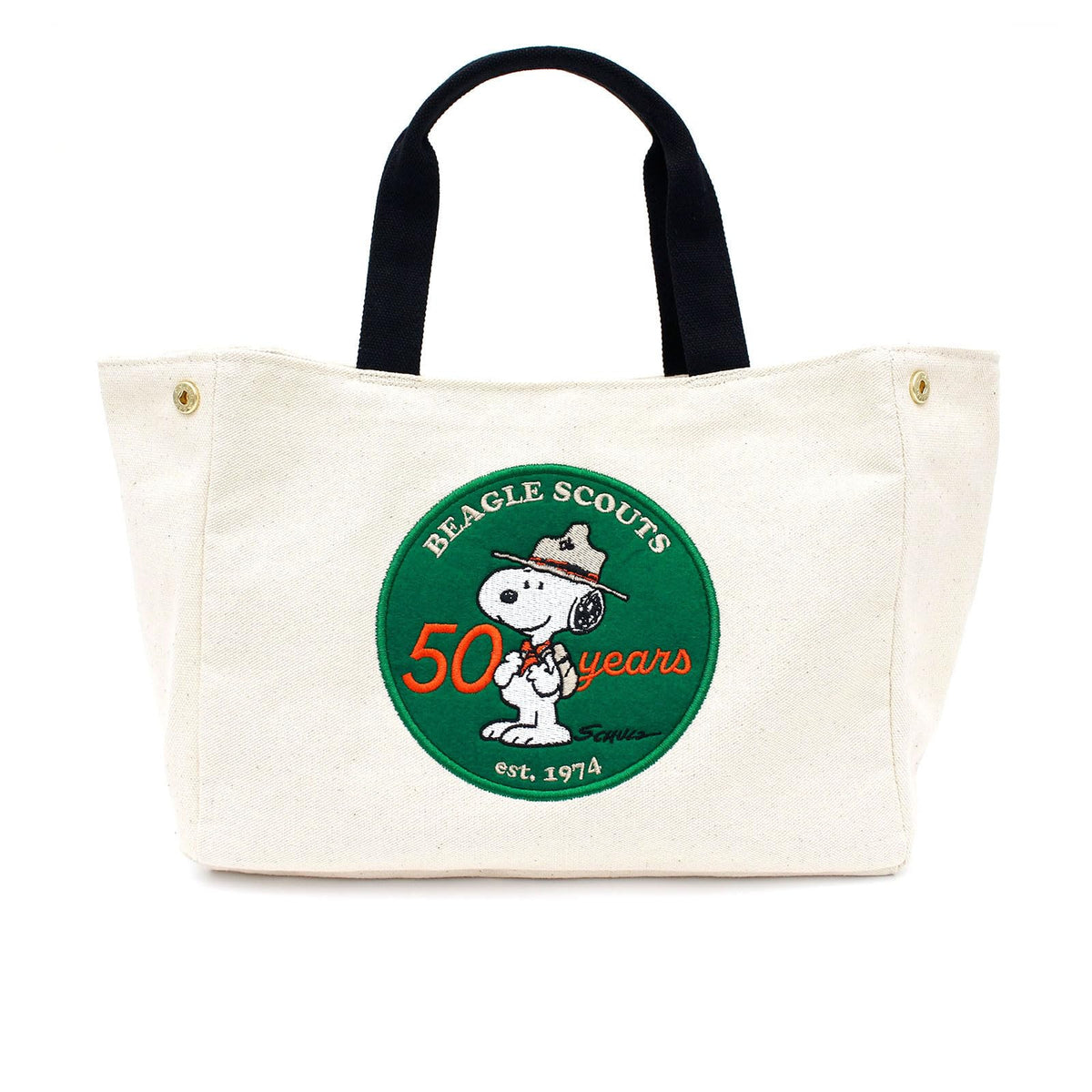 Sifle HAP6040 Snoopy Side Button Mini Tote Bag, PN22 Comic Natural, One Size
