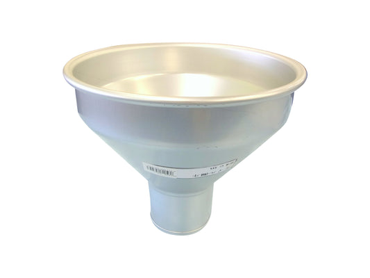 Maekawa Metal Oil Funnel, 9.4 inches (24 cm), Silver