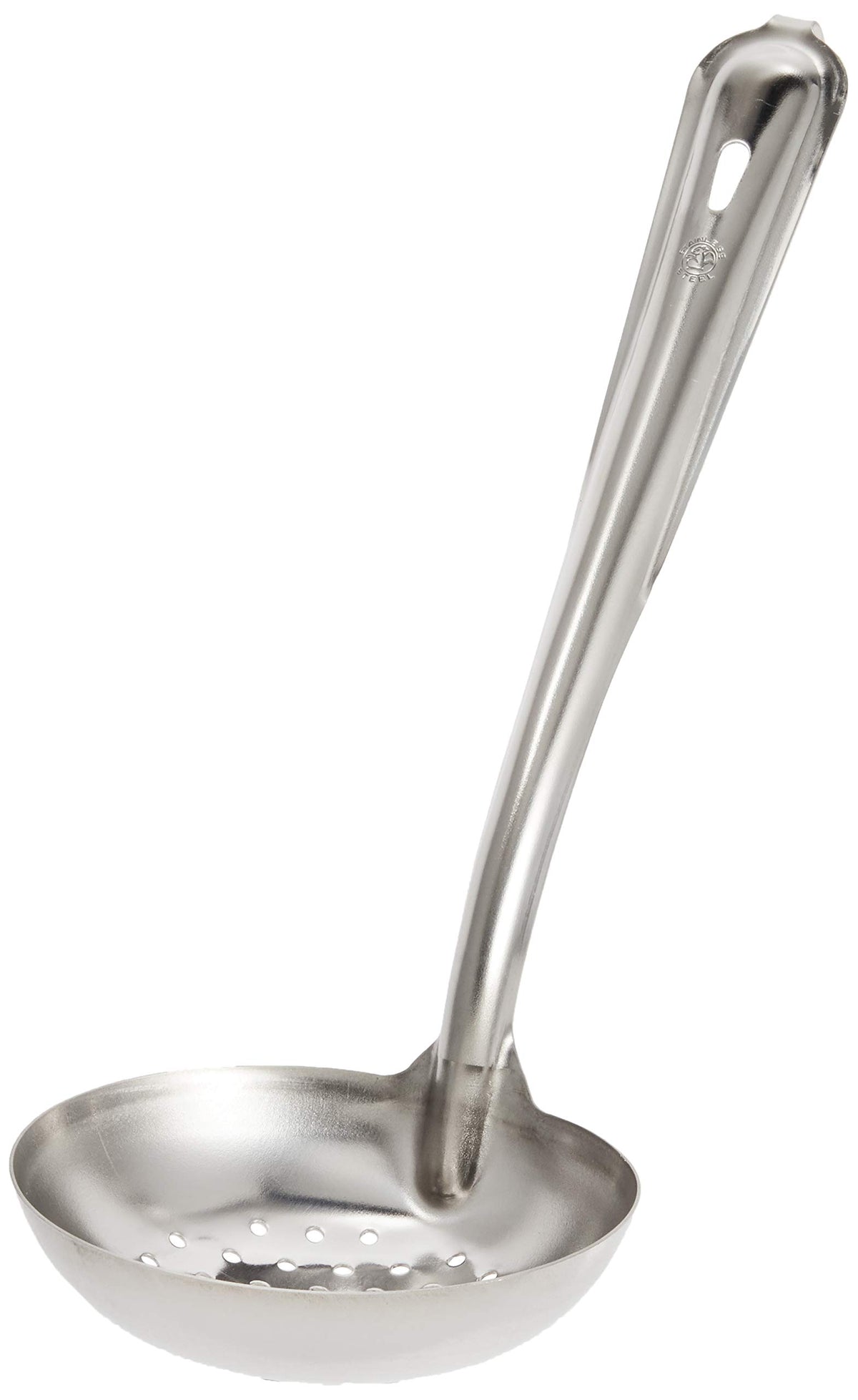 18-0 Perforated Ladle, 4.9 inches (12.5 cm), Matching Handle (with Key)