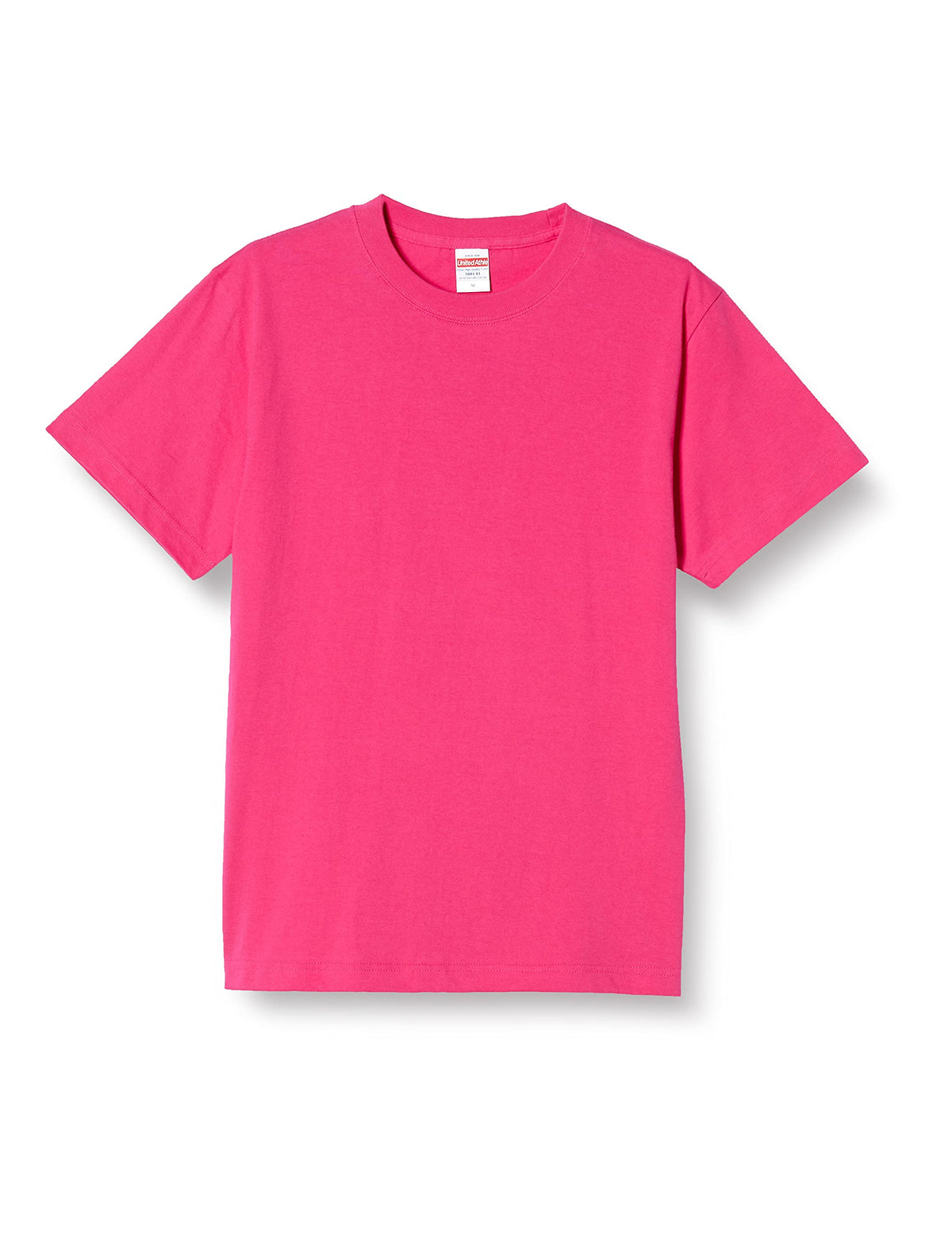 United Athle Men's 5.6 oz. Tee L Tropical Pink
