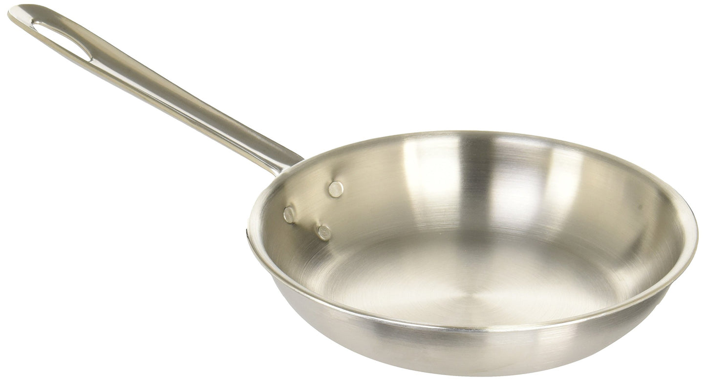 遠藤商事(Endo Shoji) Endoshoji AHLT901 Professional Torino Fry Pan, 7.1 inches (18 cm), Compatible with Induction Cookers, Aluminum Clad, 3-Layer Steel, Made in Japan