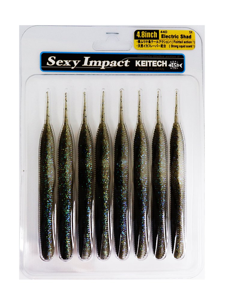 Keitech Sexy Impact 2.8" #440 Electric Shad