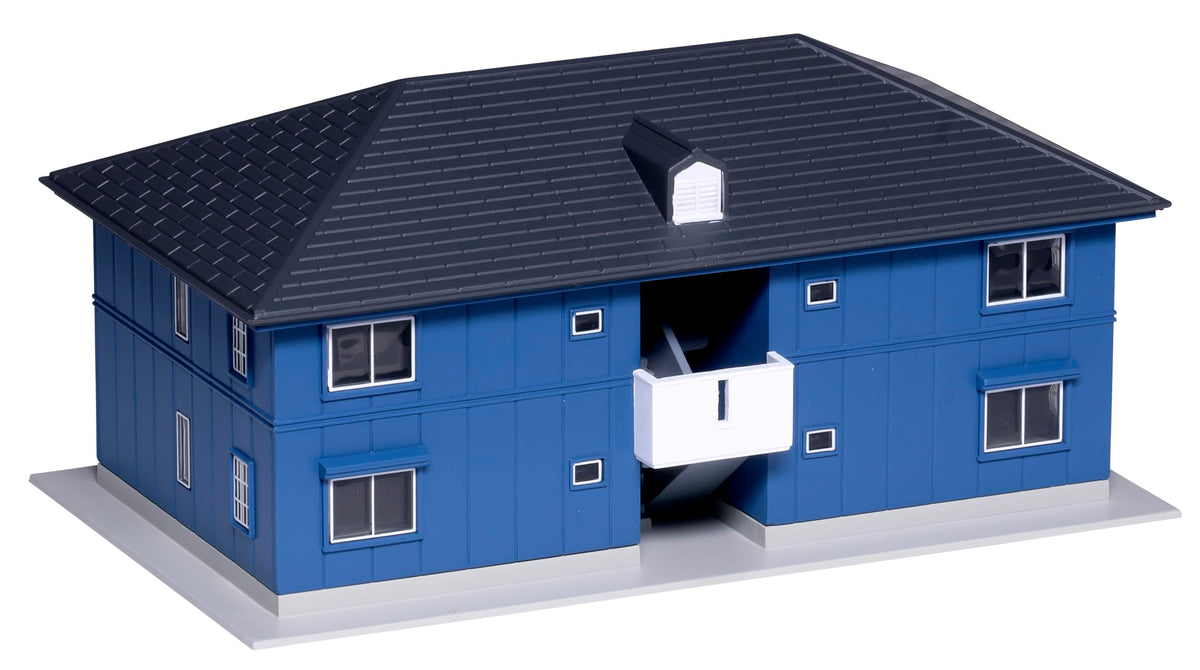 KATO N Gauge 23-402D Two-story Apartment Navy Diorama Supplies