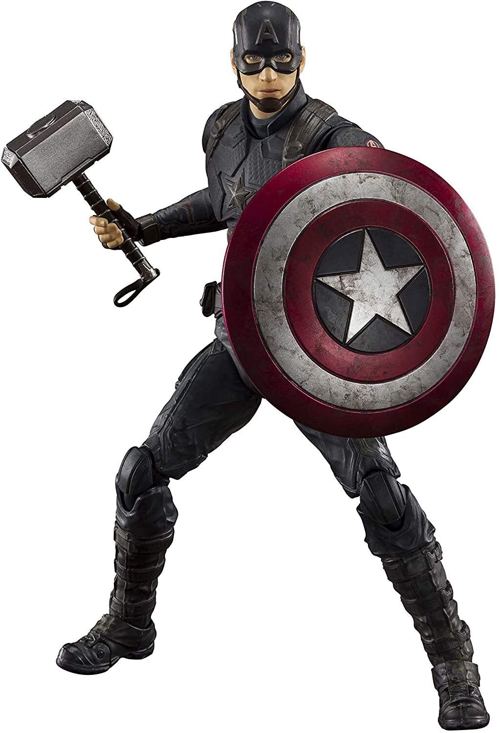 TAMASHII NATIONS - Avengers: Endgame - Captain America -Final Battle Edition -, Bandai Spirits S.H. Figuarts Action Figure