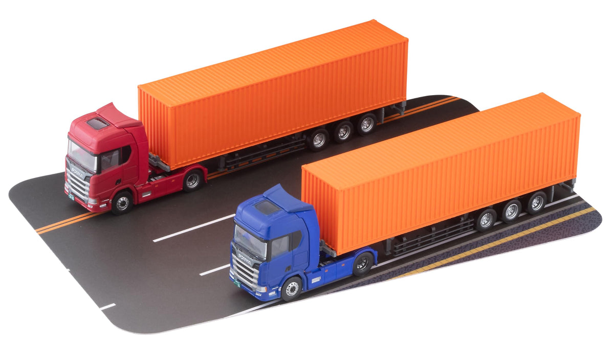 Tomytec The Trailer Collection Torrecole Scania Trailer Set A Diorama Supplies