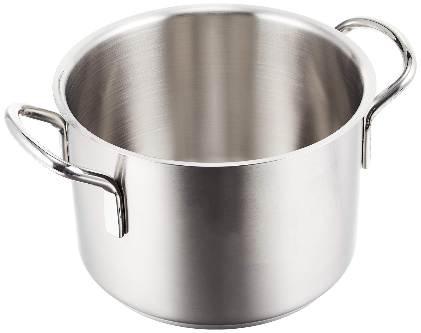 Endo Shoji AHVA302 Murano Induction Half-Size Pot, 7.9 inches (20 cm) (No Lid), Induction Compatible, 18-8 Stainless Steel