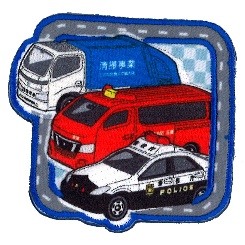 Minoda Tomica Badge A Blue T04D9553