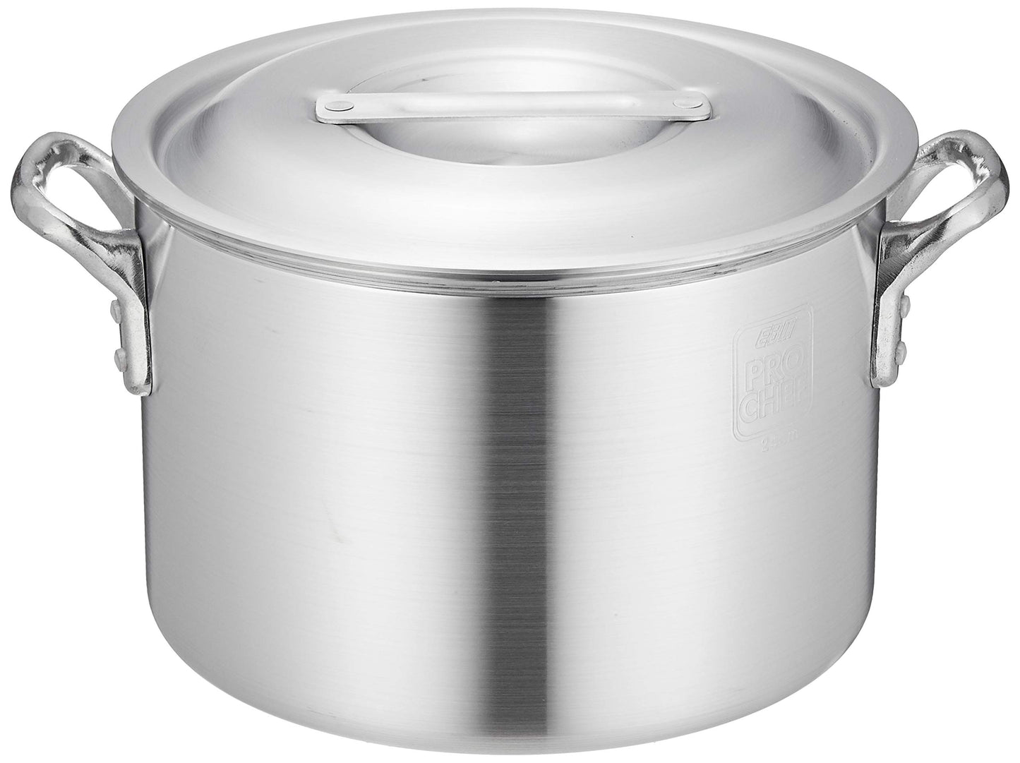 EBM Aluminum Pro Chef Half Size Torso Pot, 9.4 inches (24 cm)