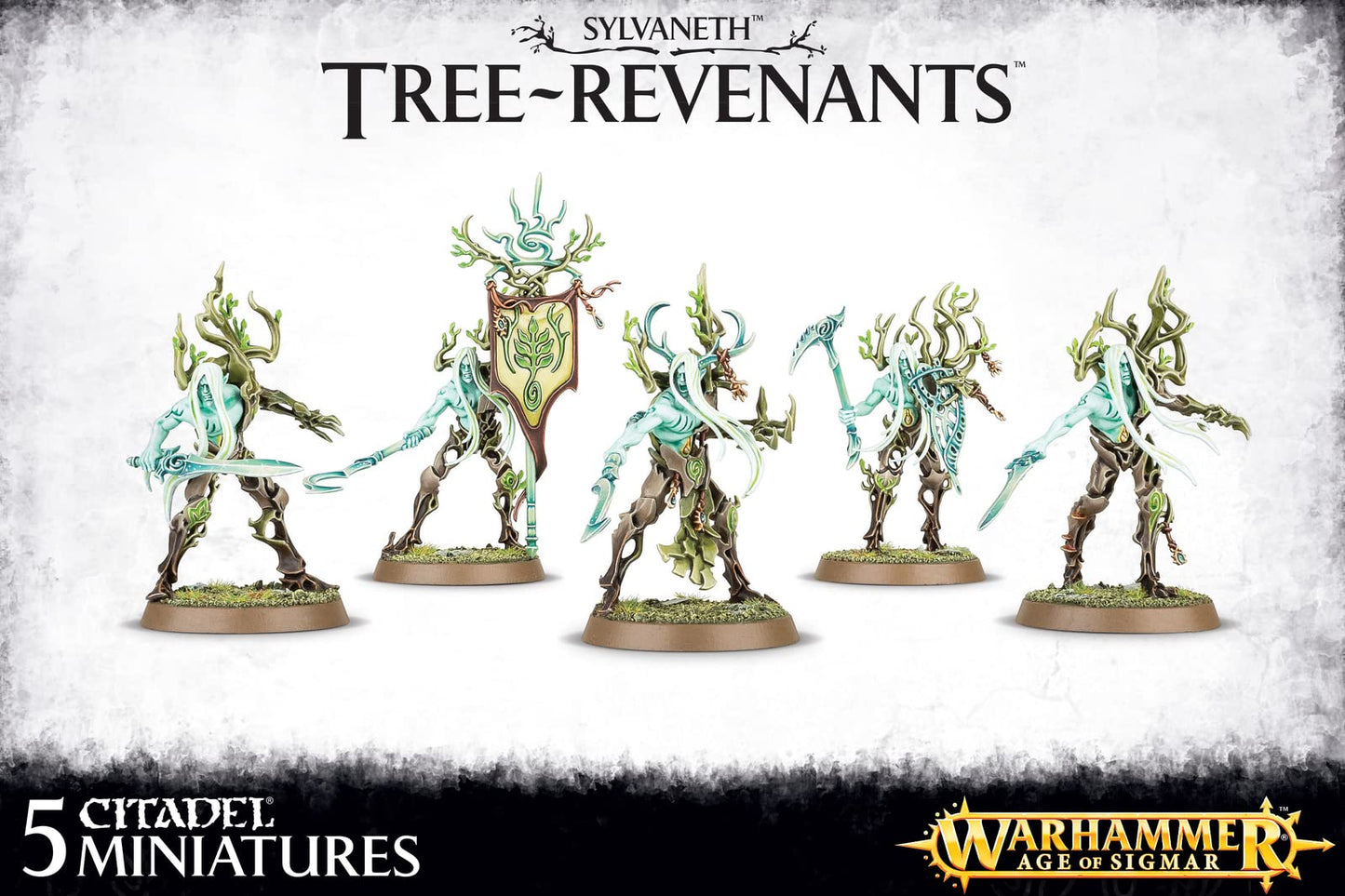 Games Workshop 99120204016" Age of Sigmar Sylvaneth Tree-Revenants Action Figure