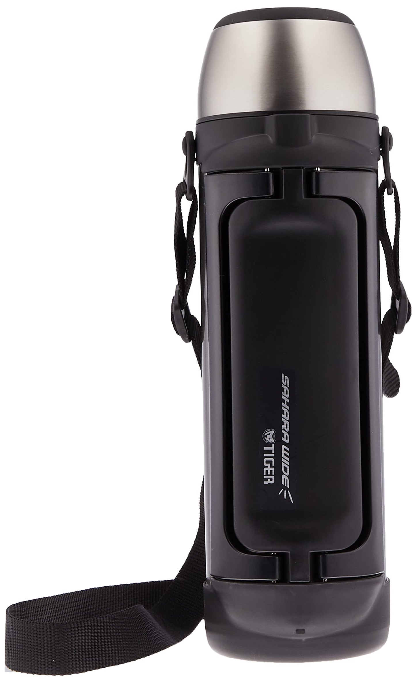 TIGER MHK-A202XC Tiger Water Bottle, 6.8 fl oz (2,000 ml) Cup, Large Capacity, Stainless Steel Bottle, Vacuum Insulated Bottle, Hot and Cold Retention, Clear Stainless Steel