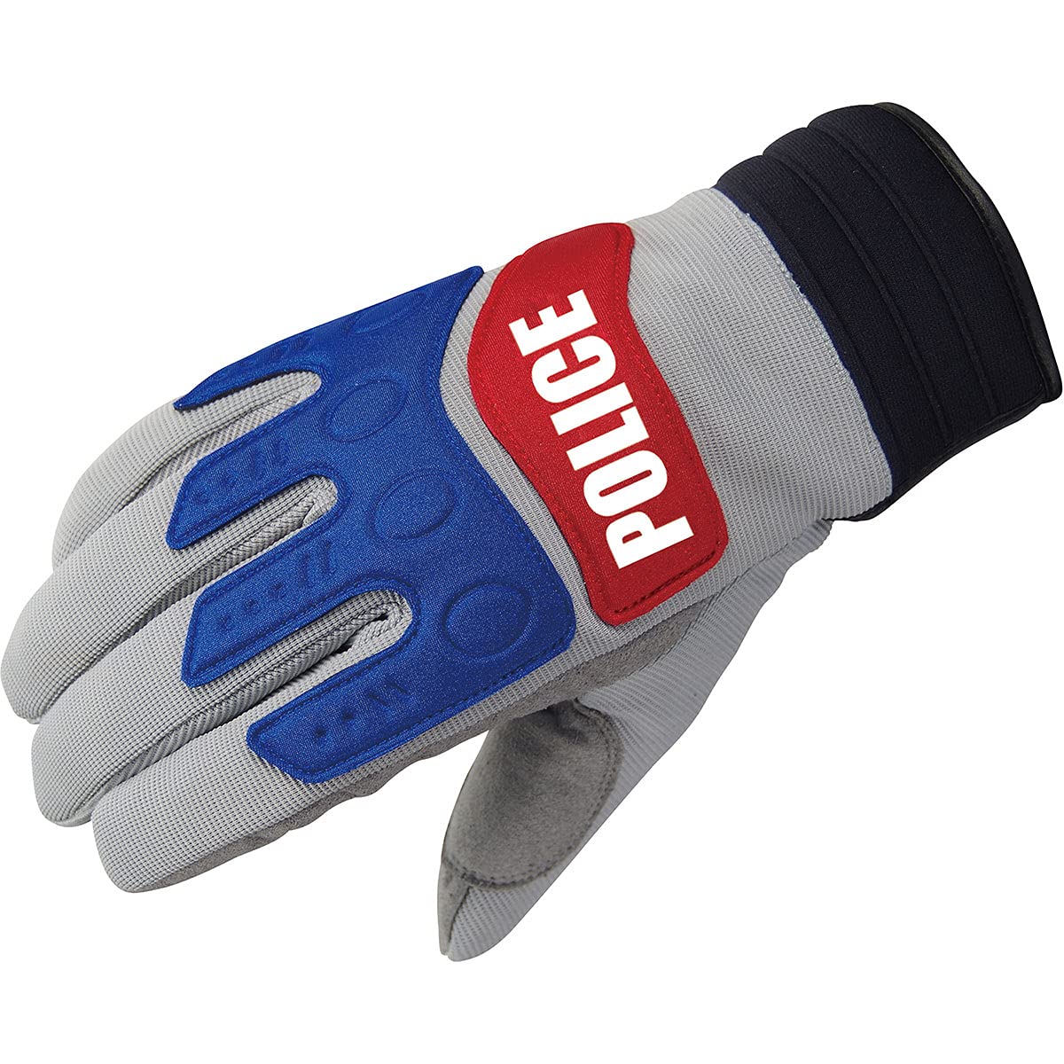 Komine GK-785 Instructor Winter-Gloves POLICE Grey / Red XL 06-785
