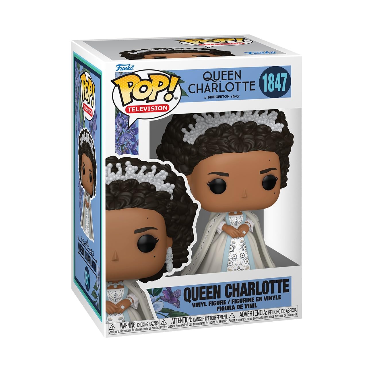 Funko Pop! Television: Queen Charlotte - Collectable Vinyl Figure - Gift Idea - Official Merchandise - Toys for Kids & Adults - Disney Fans - Model Figure for Collectors and Display