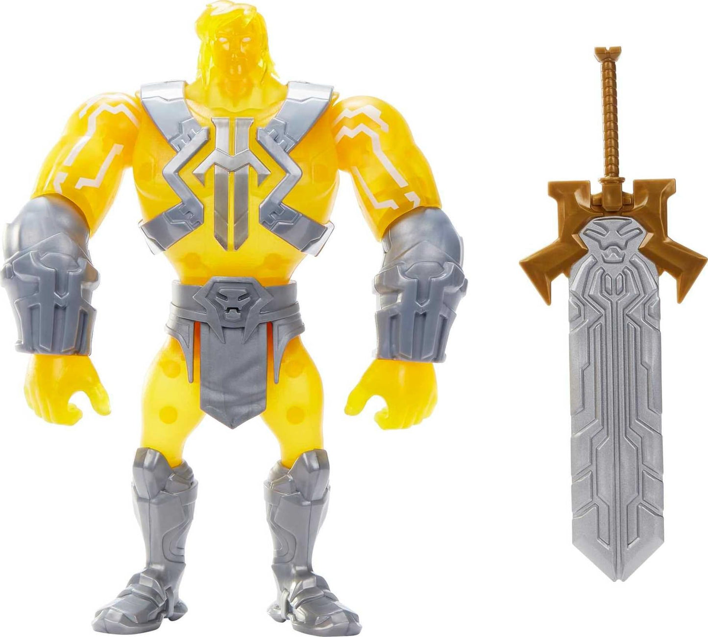 Masters of the Universe and He-Man He-Man Large Figure with Accessory Inspired by Motu Netflix Animated Series, 8.5in Collectible Toy