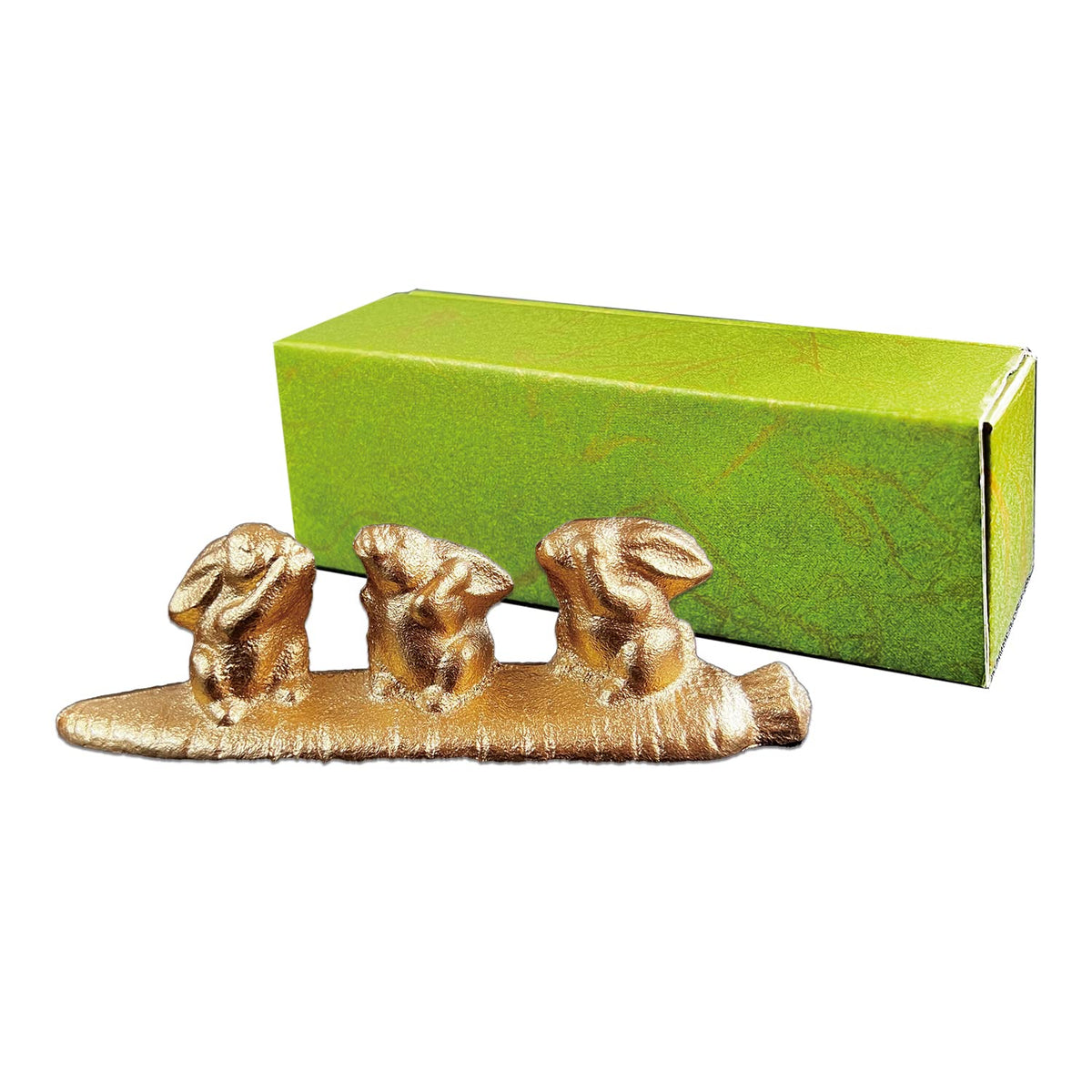 Kaimei HO3238 Brush Holder, Paperweight, Zodiac Sign, Rabit, Gold