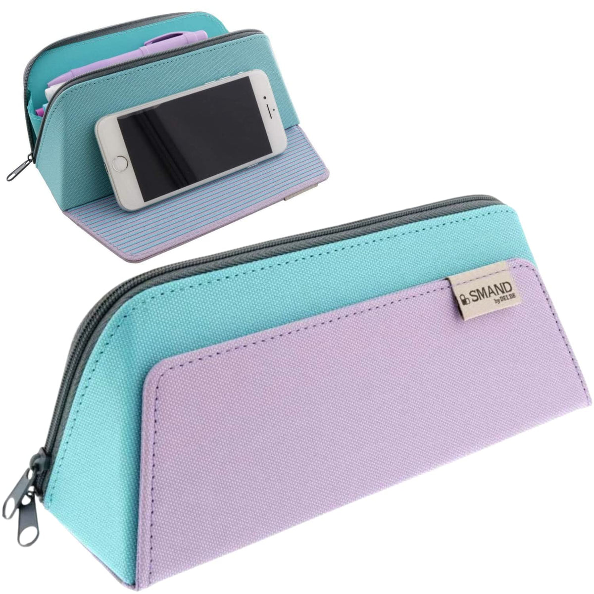 SUN-STAR Sunstar Stationery S1423169 Pen Case Smartphone Stand Smart Blue Violet