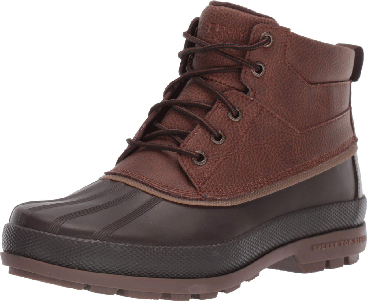 Sperry Mens Cold Bay Chukka Boots, Brown/Coffee, 8.5 Wide