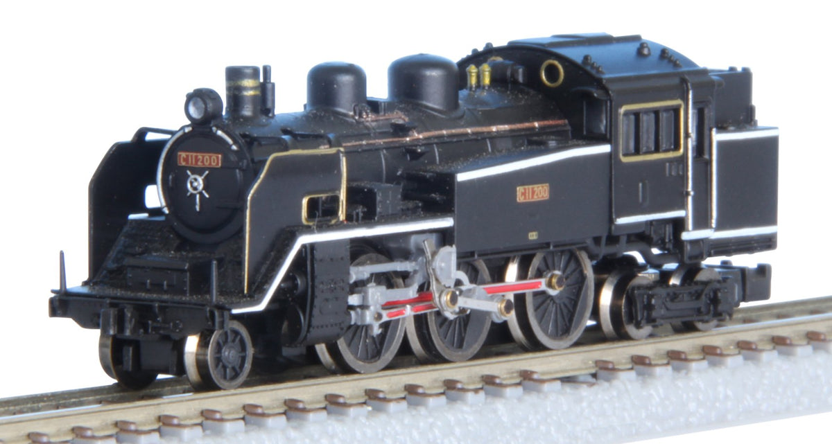 Z gauge T019 – 4 Rail C11 Steam Locomotive 200 Prototype Type